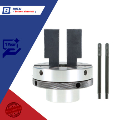 2-Jaw 3.25 inch Pen Drilling Lathe Chuck Set with 1'' × 8TPI Direct Thread