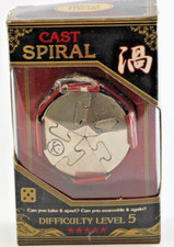 Hanayama Huzzle Cast Puzzle Spiral - LEVEL 5