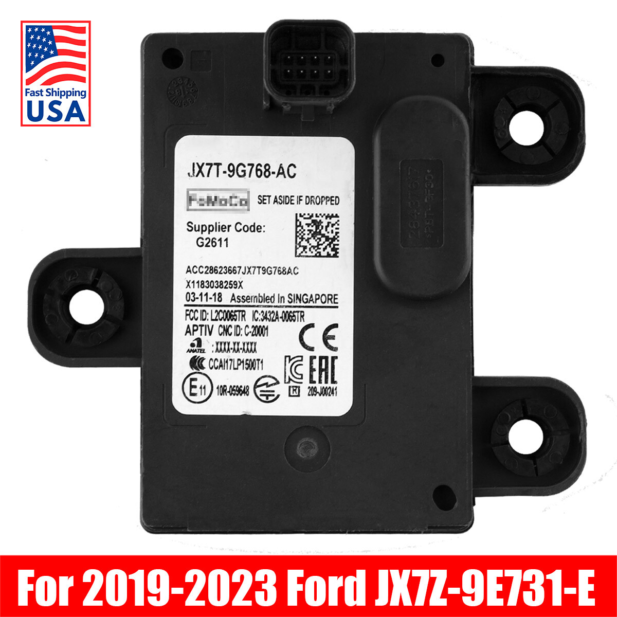 For Ford 19-23 Distance Radar Cruise Control Sensor OEM