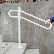 Safety Handrials, Metal Outdoor Stair Railing, Railings for Steps Fits Porch NEW