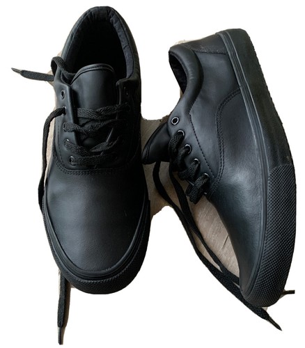 Safe T Step Kick Tennis Womens Black Size 11 slip resistant - Picture 1 of 5