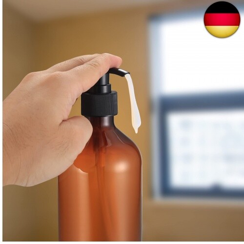 2 Stück 500 ml Shampoo Flaschen zum Befüllen, Duschgel Flasche, Leere n - Bild 7 von 8