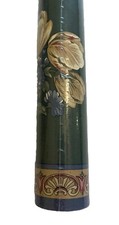 Vintage Imperial Wallcoverings ME8191B Green Floral Wallpaper Border NOS 5 Yards