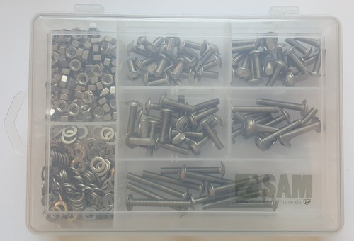 Sets Innensechskantschrauben Sechskantschrauben Edelstahl A2 - Bild 28 von 51
