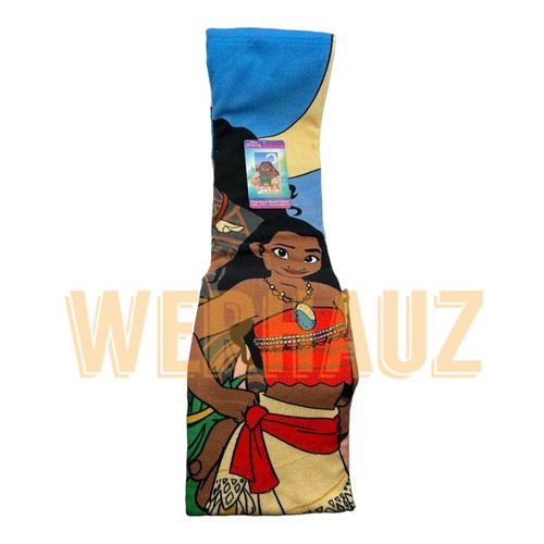Oversized Beach Towel Moana On The Island 40" x 72 for Kids Teens Adults Disney - 第 2/3 張圖片