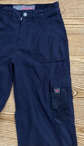 Quiksilver Cargo Multipocket Polyester Navy Blue Pants Boys Kids Size XL /7X - Picture 3 of 17