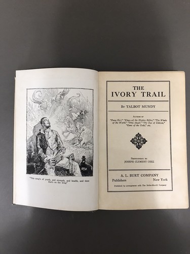 1919 "The Ivory Trail" by Talbot Munday - Imagen 5 de 12