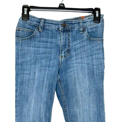 Wrangler Flex Kids Jeans Adjustable Fit Waist Stretch Slim Mid-Rise Blue Size 10 - Picture 2 of 10