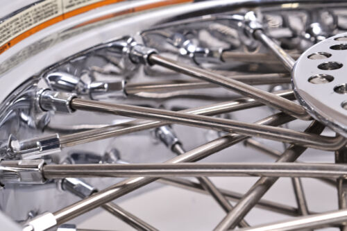HARLEY-DAVIDSON CHOPPER SOFTAIL 16 X 5 60 SPOKE Rear RIM WHEEL - Foto 4 di 11