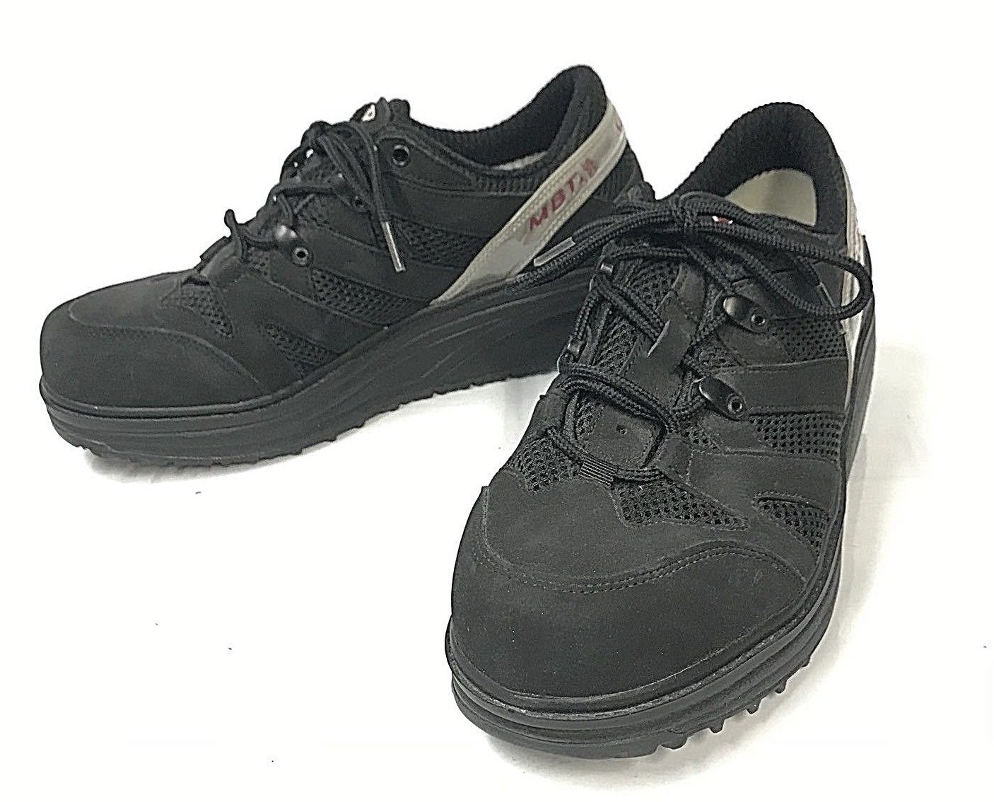MBT Sport Black Leather Toning Rocker Walking Shoes Women’s Sz 10 Men’s 8 (sh82) MBT Sport Black Leather Toning Rocker Walking Shoes Women’s Sz 10 Men’s 8 (sh82)