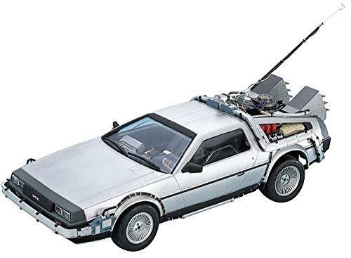 デロリアン　1/24 ジオラマ Aoshima 1/24 Back to the Future Delorian Part I from Japan