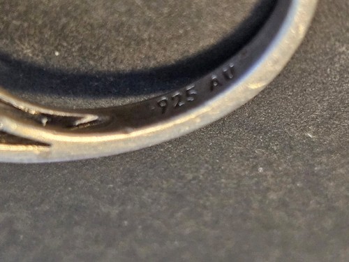 Nachlass Vintage-Schmuck-Sammlung 585 Roségold 14K Blaue Edelsteine + Herzring - Bild 4 von 11