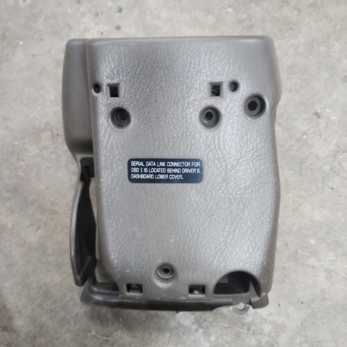 98-02 Honda Accord Sedan Steering Column Cover Trim Shroud Shell Bezel OEM BROWN - Picture 3 of 4