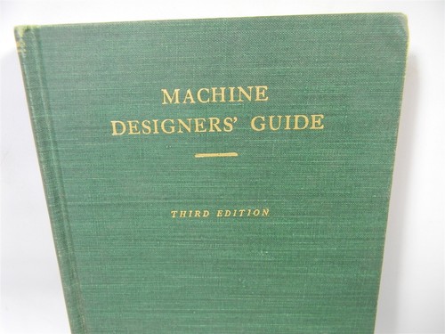1948 Machine Designers' Guide Third Edition HC - K.W. Najder - 3B1 - #5