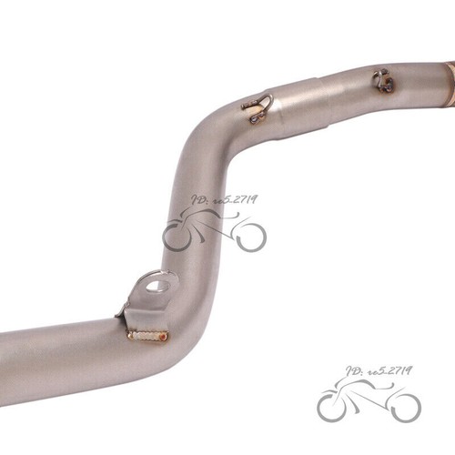 Sistema de escape modificado tubo de enlace de cabezal delantero para Honda NC700X NC750X NC750S - Imagen 5 de 6
