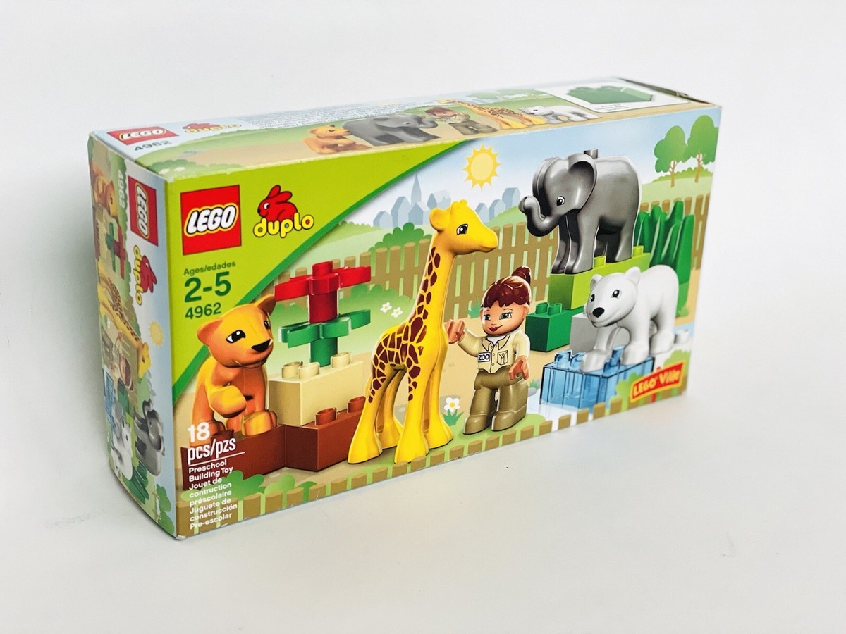 LEGO DUPLO Baby Zoo Building Set 4962 NEW SEALED