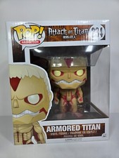 AUTHENTIC Armored Titan - Attack on Titan Funko Pop 234 + Protector