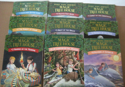 MAGIC TREE HOUSE Mary Pope Osborne ９巻,１３巻,１５巻-２４巻,４０巻,MAGIC。TREE。HOUSE。RESEARCH。GUIDE。 Magic Tree House Book Lot Of 9 by Mary Pope Osborne Magic