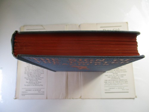 Nancy Drew #9, The Sign of the Twisted Candles, DJ, 1942/43 Edition - Picture 6 of 12