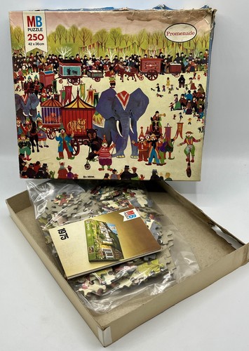 Promenade au Cirque - MB PUZZLE 3484 - 250 pièces - 1975 - BE+ - Photo 2/4