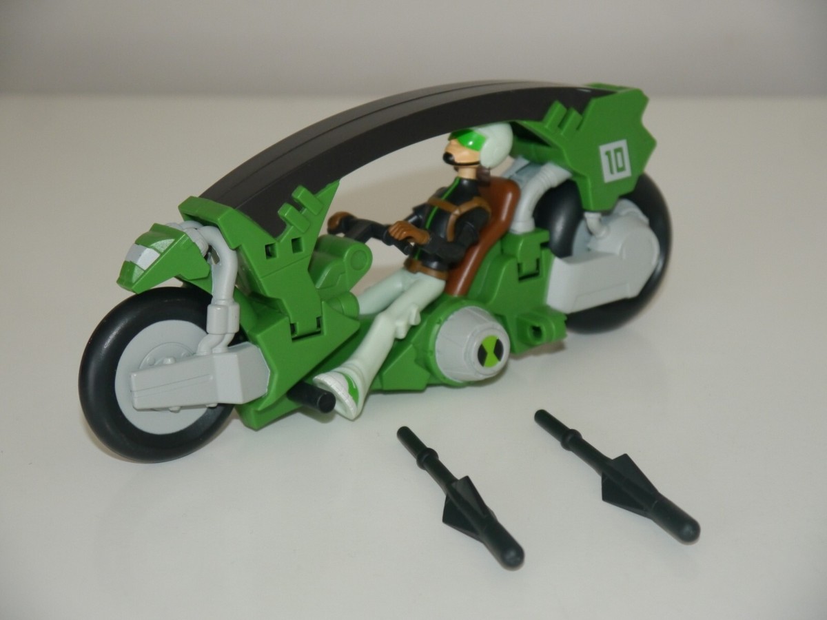 ［US］ベティ・パイプ　ウィンドーチャーム Ben 10 Ben Ten Omniverse Tenn-Speed Cycle Motorbike & Ben