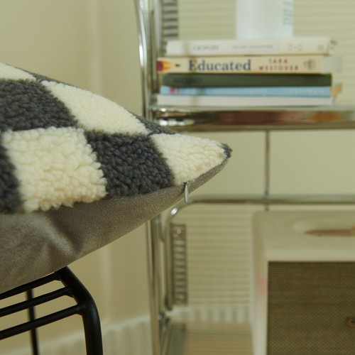 Schachbrettmuster Dekorative Kissenbezug Kissenhülle Checkerboard Cushion Cover - Bild 12 von 34