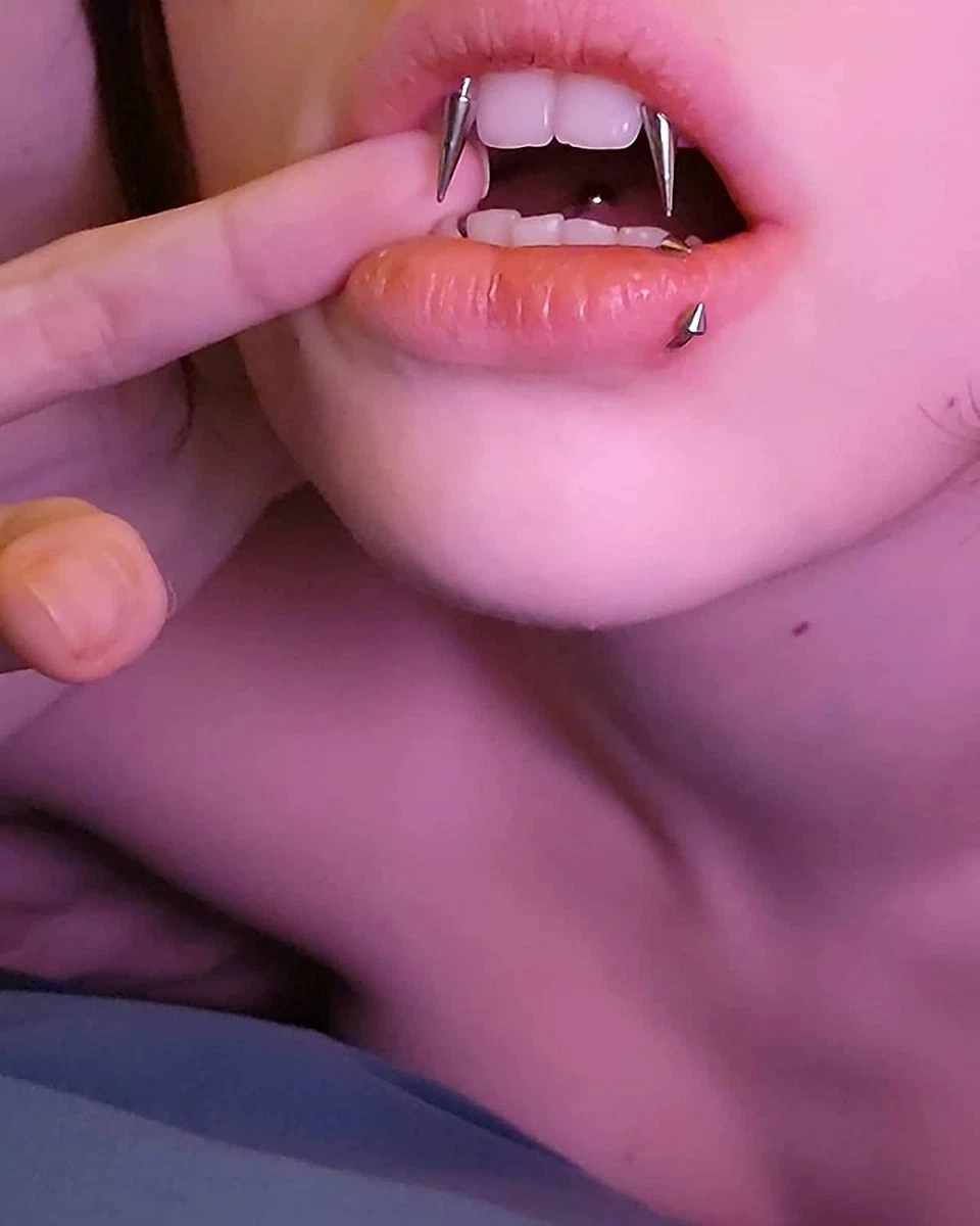 Smiley Piercing Jewelry Fangs Smiley Jewelry Vampire Teeth Vampire Smiley Fangs
