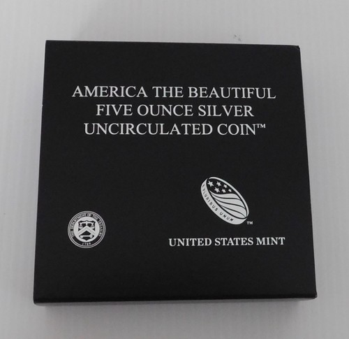 2014 P ATB 5 Ounce Silver Uncirculated Coin, Great Sand Dunes, NR4, COA, OMP