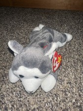 Ty Beanie Baby - NANOOK the Husky Dog (7.5 Inch) Stuffed Plush Toy
