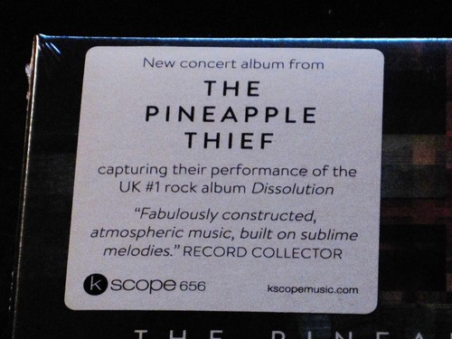 The Pineapple Thief: Hold Our Fire Live CD 2019 KScope Music Germany Digipak NEW - Picture 2 of 3