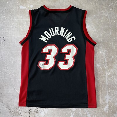 その他 Alonzo Mourning 1997-98 UD Game Jersey Vintage Miami Heat 