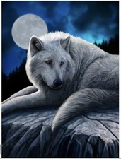 Guardian of the North Wolf Lisa Parker 3D Poster 28 X 38 cm 