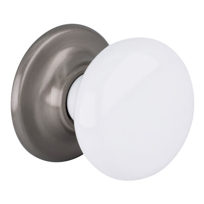 Crown 1-2/5 in. Brushed Nickel Knob Value Pack (10 per Pack) Crown 1-2/5 in. Brushed Nickel Knob Value Pack (10 per Pack)