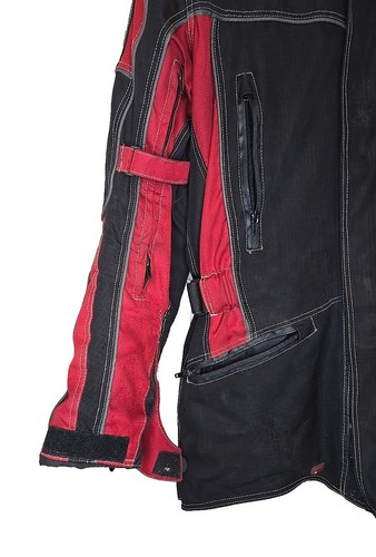 Frank Thomas XTi Sport Jacket (S) Red/Black - CE Armour - Textile - Free Post - Picture 2 of 12