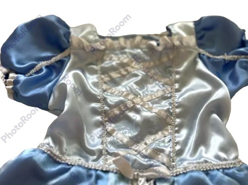 *Disney Princess Blue Cinderella Dress Costume Gown Size 4-6 SLIGHT FLAWS - Picture 5 of 8