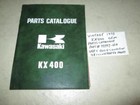 Kawasaki KX400 parts manual