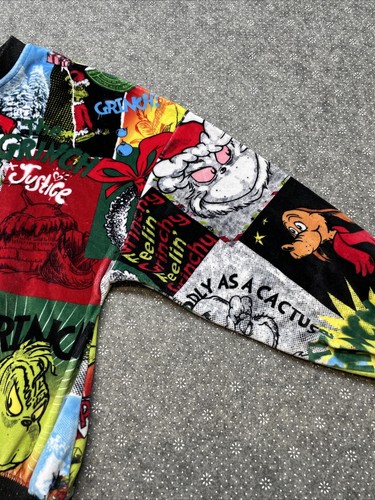 Justice for Girls The Grinch That Stole Christmas Sweatshirt Girls Size L KG JD - Picture 3 of 13