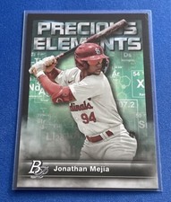 2023 Bowman Platinum Precious Elements #PE-10 Jonathan Mejia St. Louis Cardinals