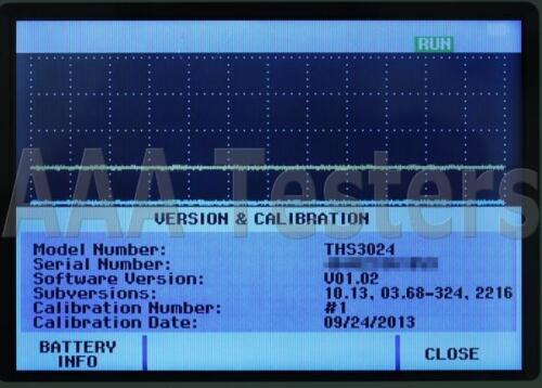Osciloscopio de cuatro canales Tektronix THS3024 200 MHz THS3024 THS 3024 THS3000 - Imagen 9 de 12