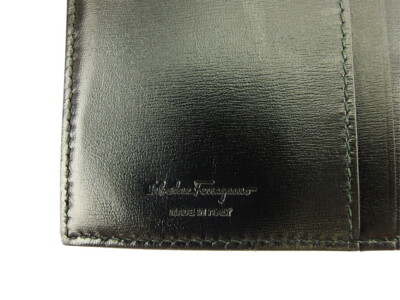 SALVATORE FERRAGAMO ウァラホウミティアムトトハック SALVATORE FERRAGAMO Long billing Ganchini Pattern Leather
