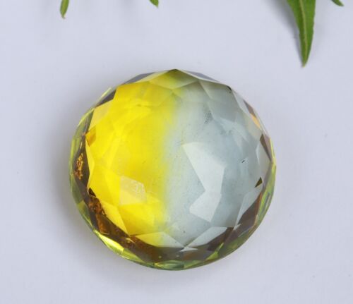 Piedra preciosa suelta de turmalina de corte redondo natural BI (90) quilates - Imagen 4 de 5