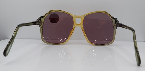 Vintage Zeiss 8058 Umbral Grün Gelb Oval Oversized Sonnenbrille Gestell Germany - Bild 4 von 10