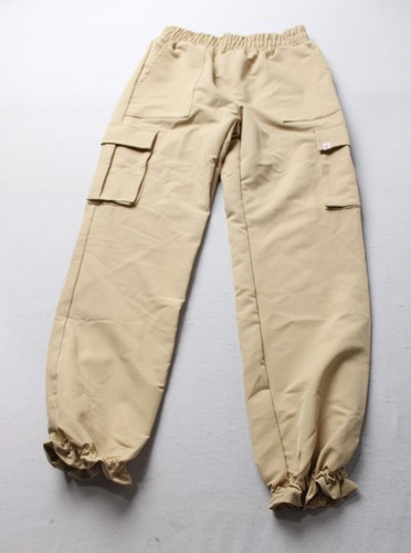 Sovereign Code Girls Chantal Cargo Jogger Tech Pants LB3 Khaki Beige Size 14 - Picture 1 of 4