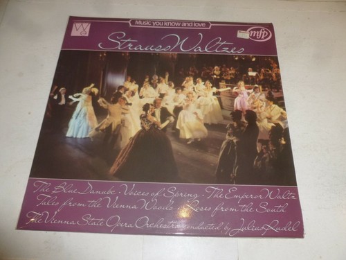 THE VIENNA STATE OPERA - Strauss Waltzes - 1971 UK 5-track vinyl LP - Imagen 2 de 5