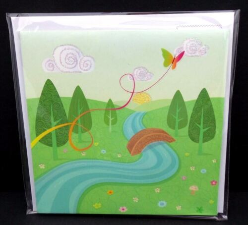 Happy Birthday Unicorn Greeting Card 3D Pop Up Rainbow Butterfly Treasures - Picture 8 of 9