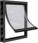 64*44CM for XL Large Dog Cat Pig 2-Way Locking Pet Doors Flaps + Security Panel
