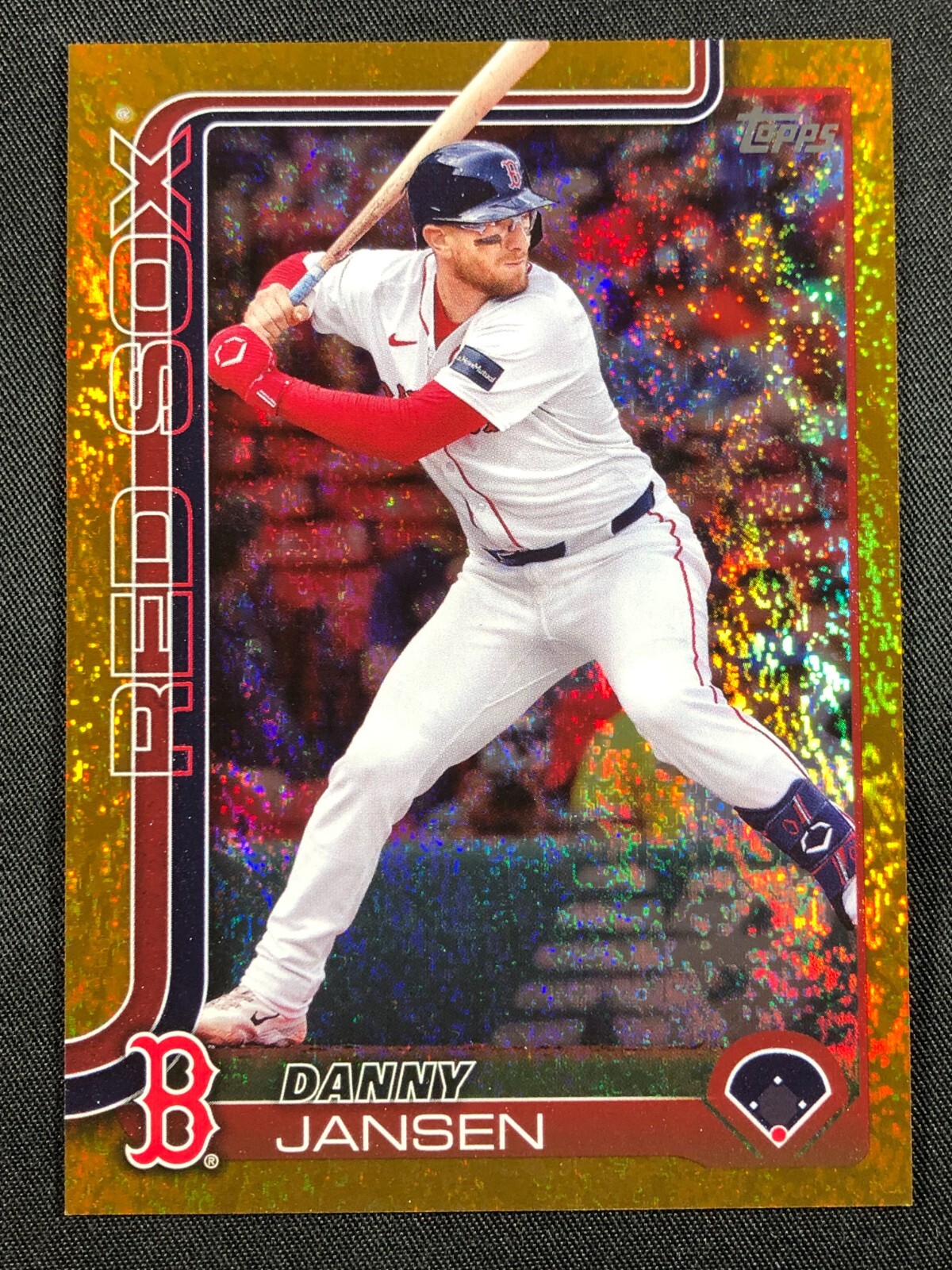 2025 Topps Series 1 DANNY JANSEN Gold Holo Foil Parallel! SP #'d /50!