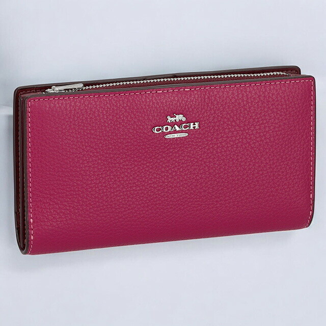 COACH 長財布 ブライトバイオレットピンク レディース C8329 Coach Long Wallet Men'S Women'S Brand C8329 Svc0X 1 Bright