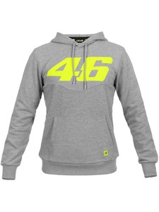 Rossi Large Grigio Valentino Cappuccio Core Con Felpa 46 qStRw