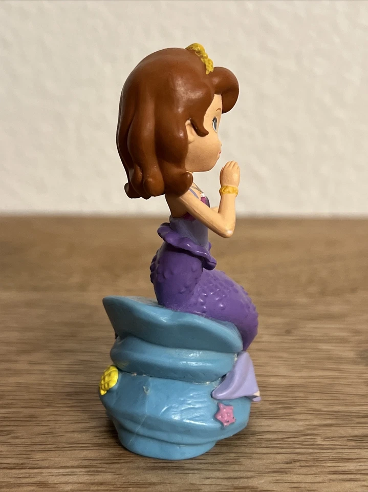 "FIGURA DE ACCIÓN SOPHIA LA PRIMERA PRINCESA SIRENA 3,2"" DISNEY JUST PLAY JUGUETE PVC" Foto 3 de 4
